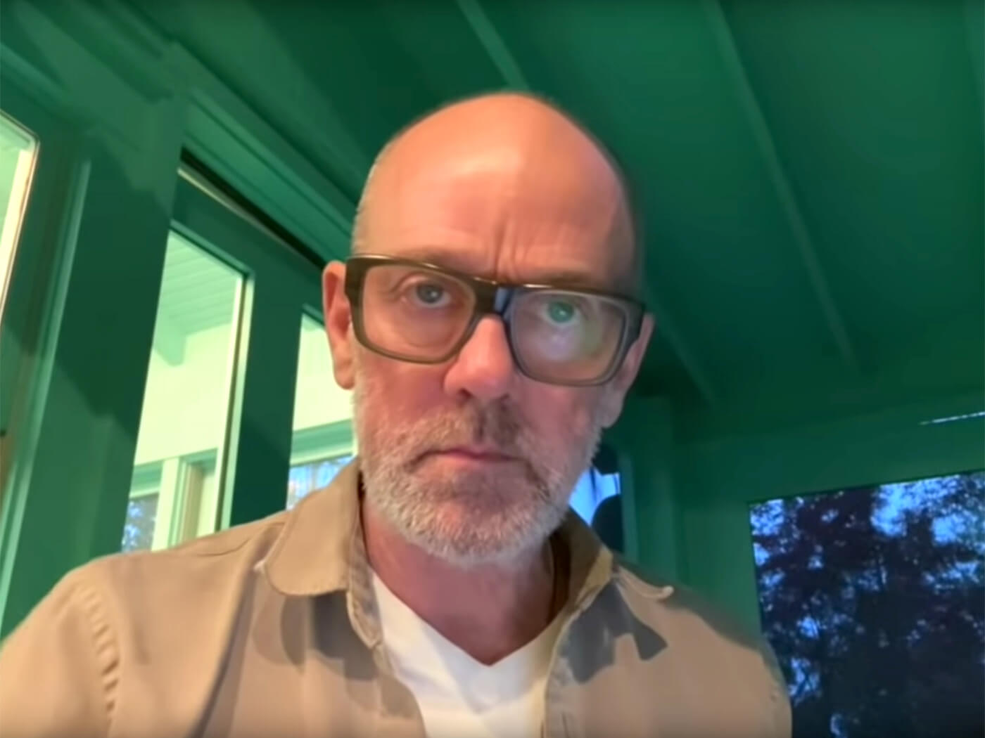 Watch Michael Stipe perform new song, “No Time For Love Like Now”