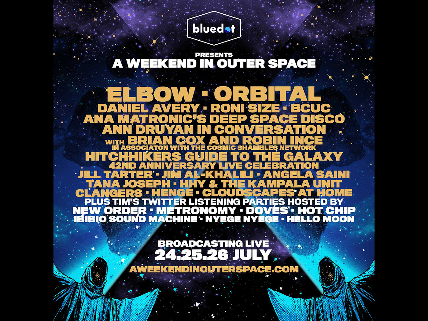 Bluedot festival to host virtual event this weekend