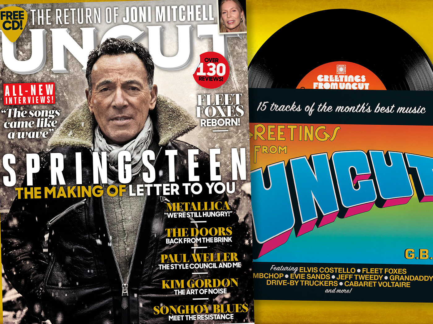 Welcome to the new issue of Uncut – Bruce Springsteen, Fleet Foxes and more!