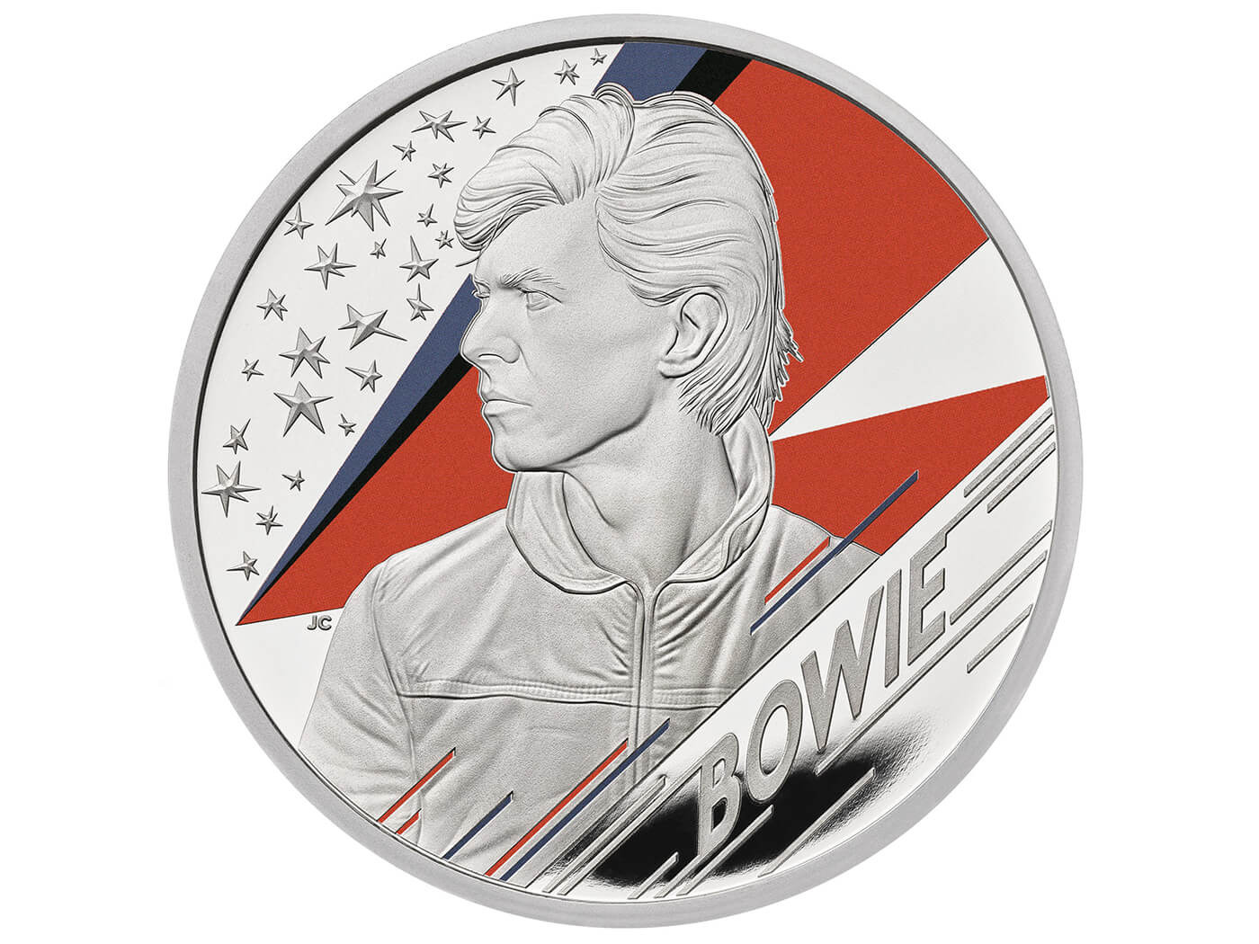 The Royal Mint unveils new David Bowie coin