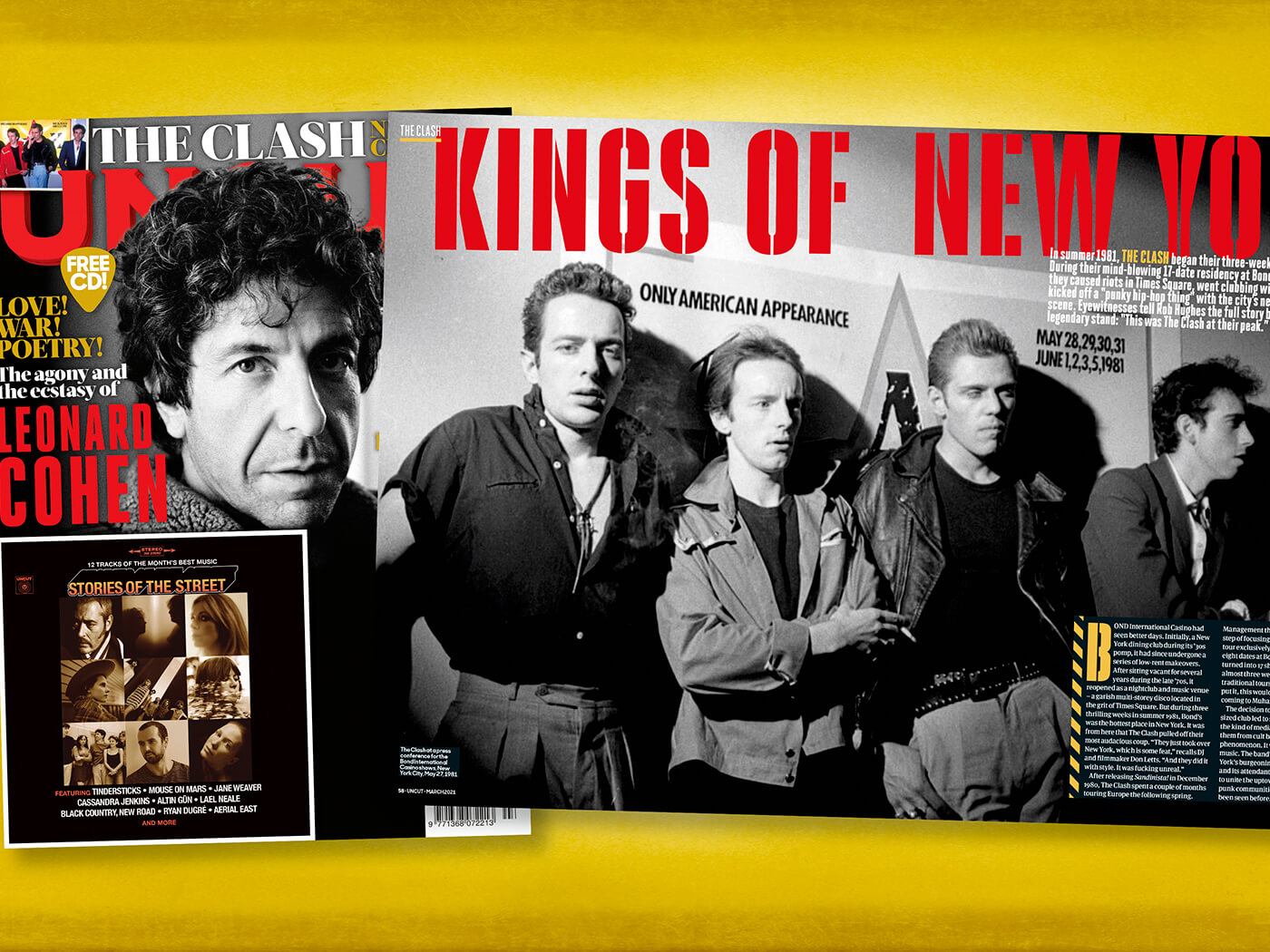The Clash cameo in Martin Scorsese film 'The King of Comedy
