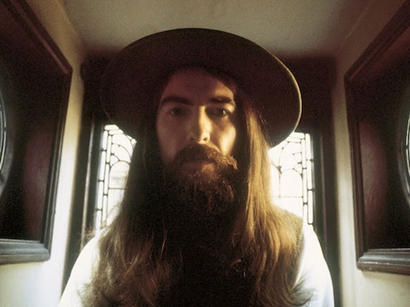 Listen to a never-before-heard George Harrison track, “Cosmic Empire”