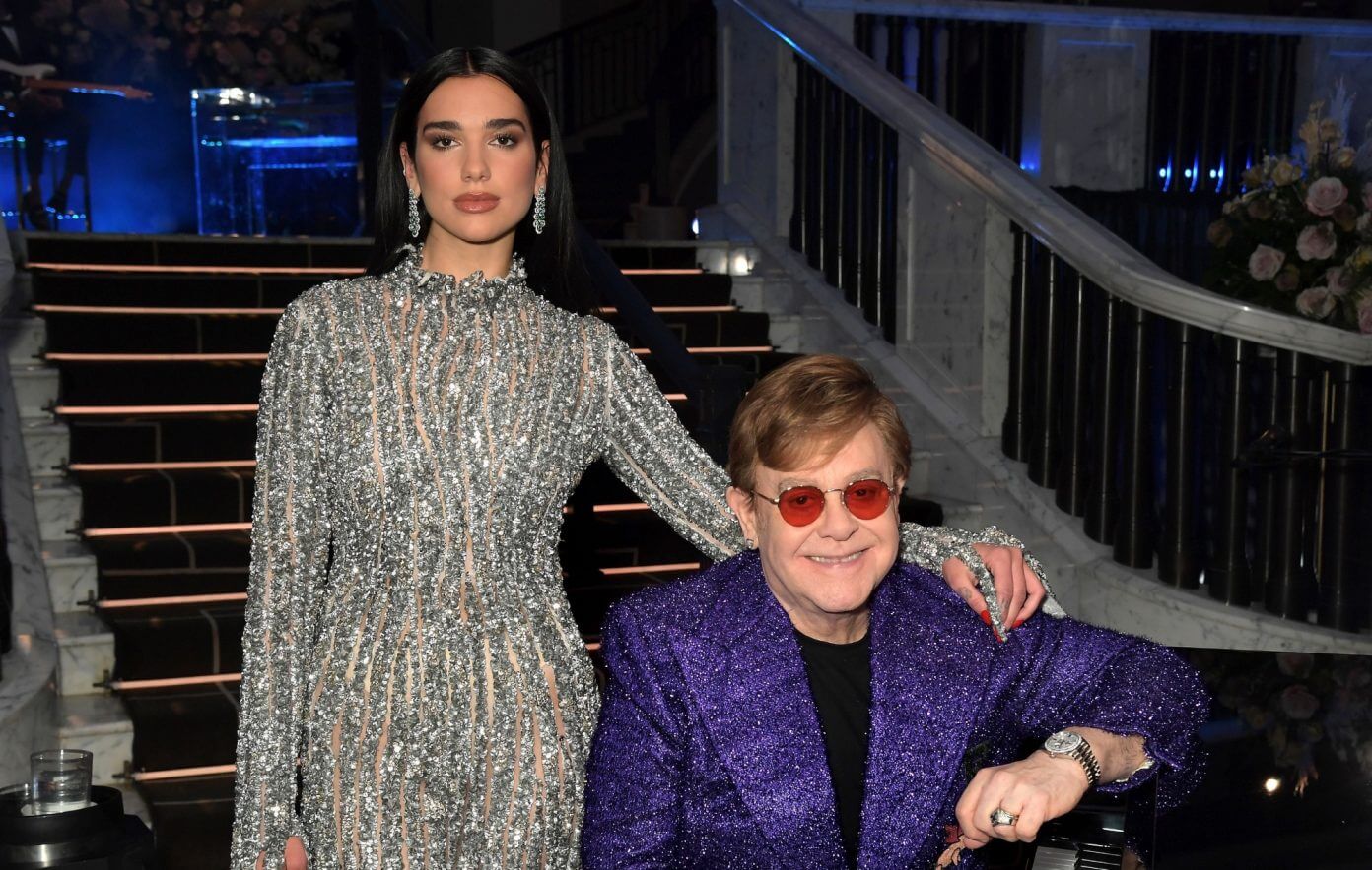 Elton John, Dua Lipa collaborate on mash-up club track “Cold Heart”