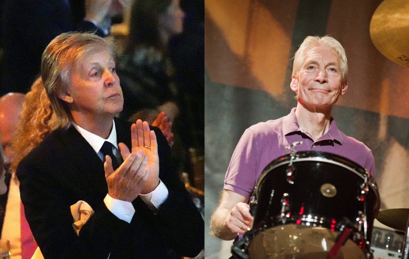 Paul McCartney pays moving tribute to Charlie Watts: “I’ve always loved you”