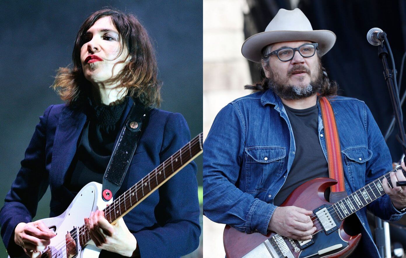 Watch Sleater-Kinney join Wilco onstage in New York for “A Shot In The Arm”