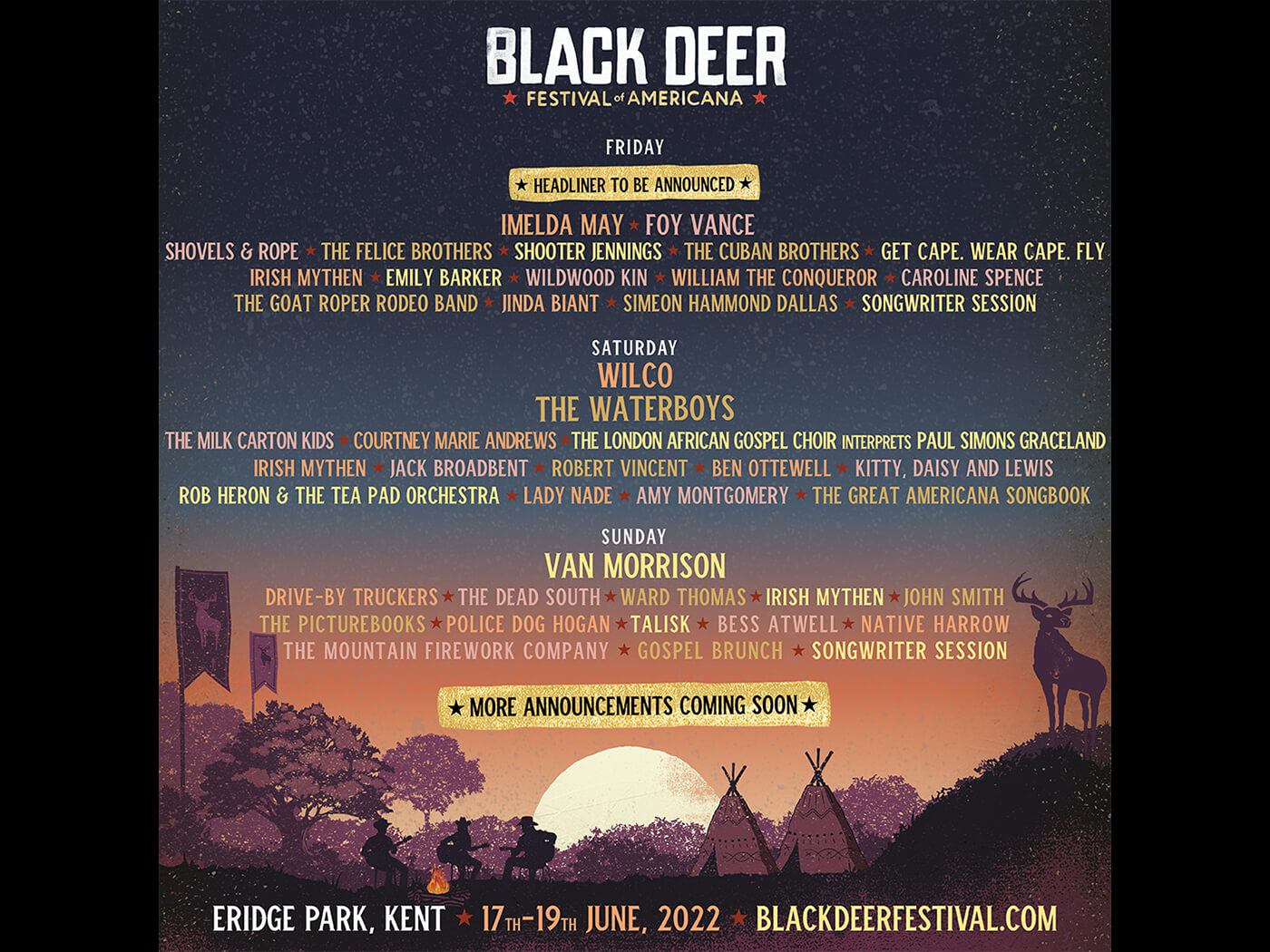 Black Deer Festival announces line-up additions for 2022