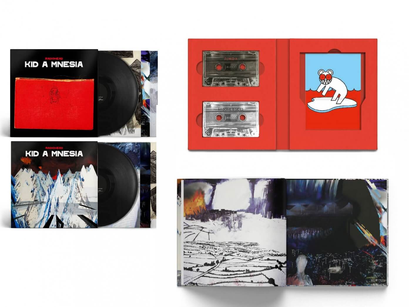 Radiohead announce Kid A and Amnesiac reissues, joined by new B-sides LP KID AMNESIAE