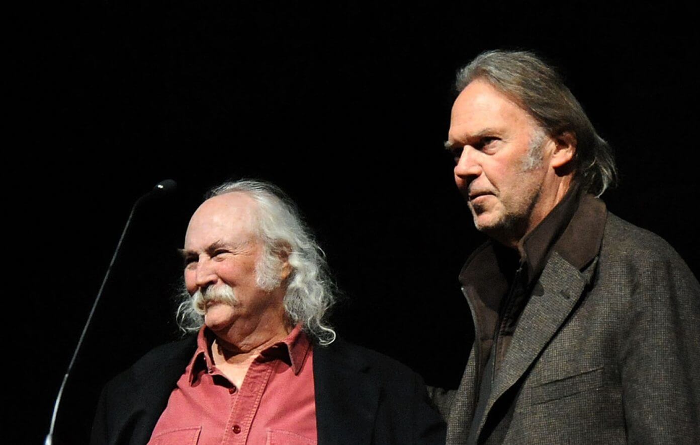 David Crosby says former bandmate Neil Young is the “most selfish person” he knows