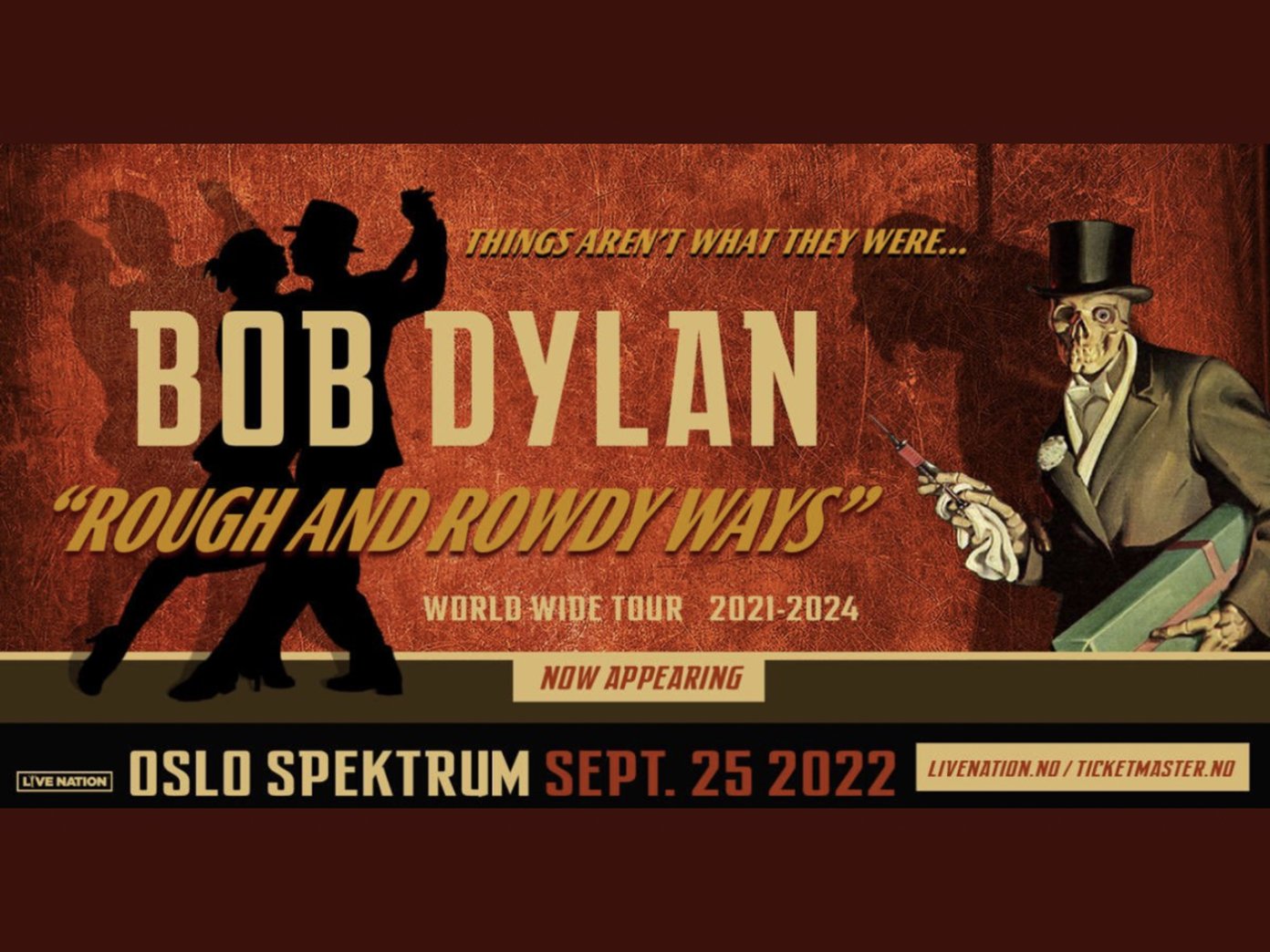 Bob Dylan's European Rough And Rowdy Ways Tour begins! UNCUT
