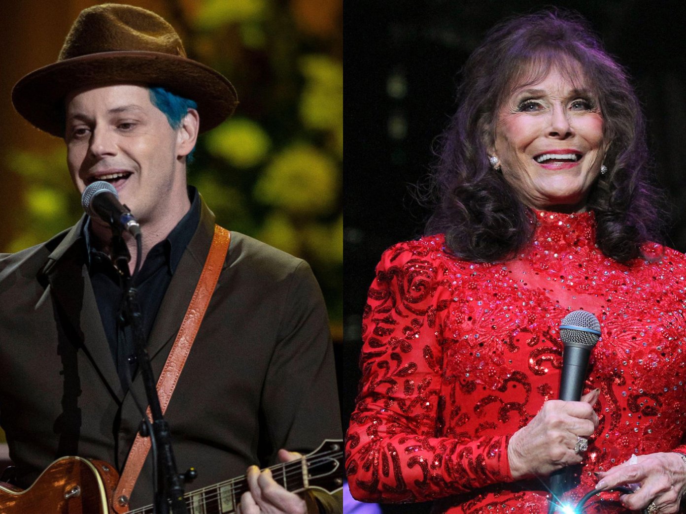 Jack White Gives Surprise Performance At Loretta Lynn Tribute Show   Jack White Loretta Lynn@1400x1050 1392x1044 