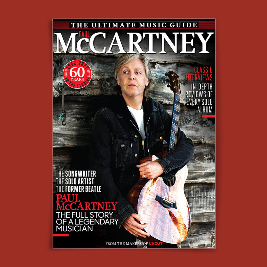 Paul McCartney in the cover from an special edition of Uncut Magazine