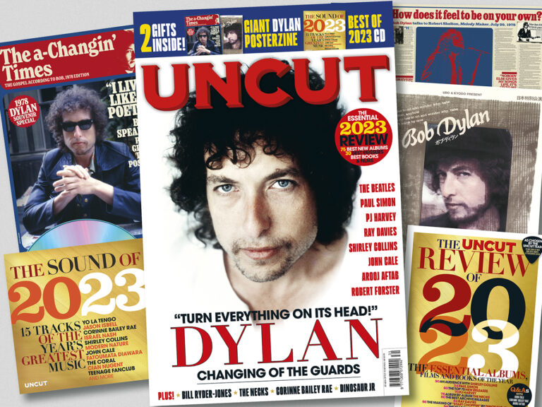 Bob Dylan and The Review Of 2023 in the new Uncut