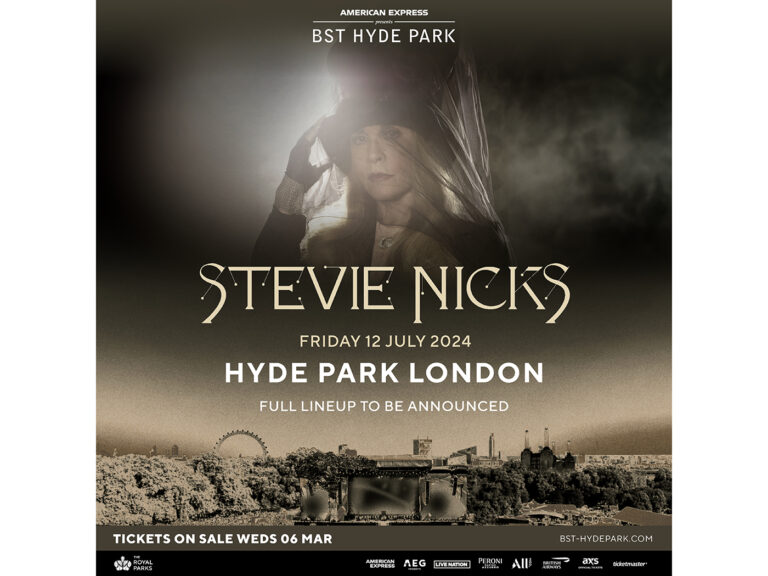 Stevie Nicks to headline BST Hyde Park