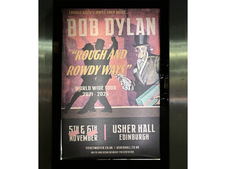 Bob Dylan, Usher Hall, Edinburgh, November 5, 2024