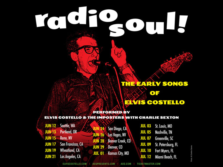 Elvis Costello to revisit “early songs” on tour